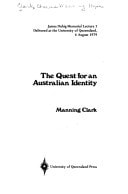 The quest for an Australian identity