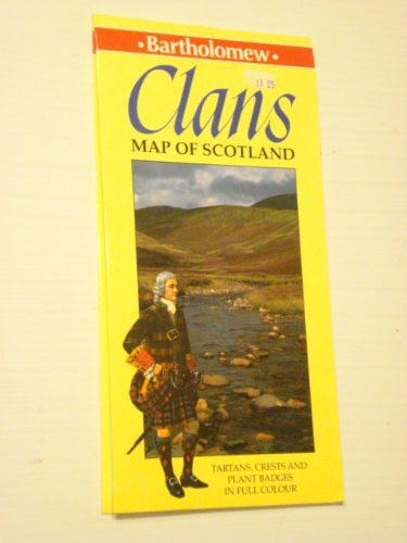 Clans Map of Scotland