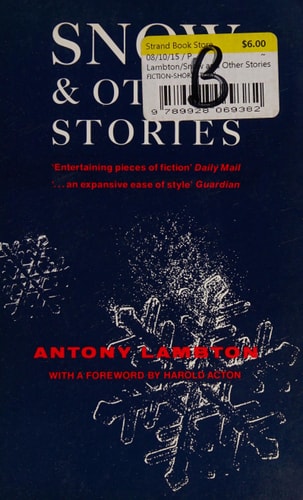 Snow and Other Stories