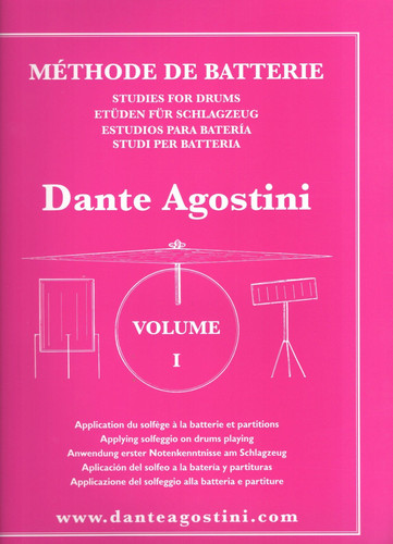 AGOSTINI D. - Metodo de Bateria Vol.1: Solfeo para Bateria