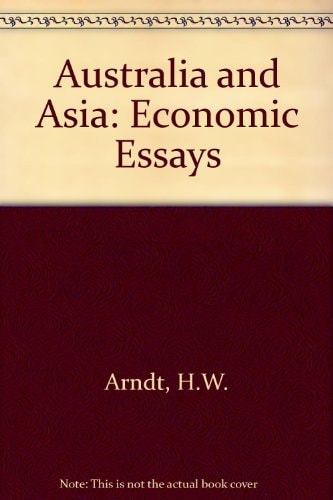 Australia and Asia: economic essays