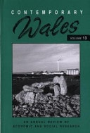 Contemporary Wales An Annual Review of Economic and Social Research