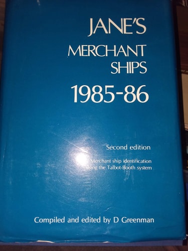 Jane's Merchant Ships, 1985-86
