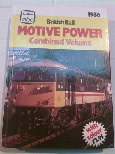 British Rail Motive Power, 1986