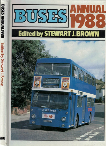 Buses Annual, 1988, Edited by Stewart J. Brown
