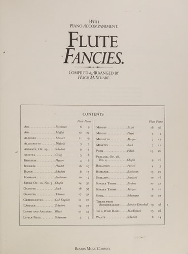Flute fancies with piano accompaniment