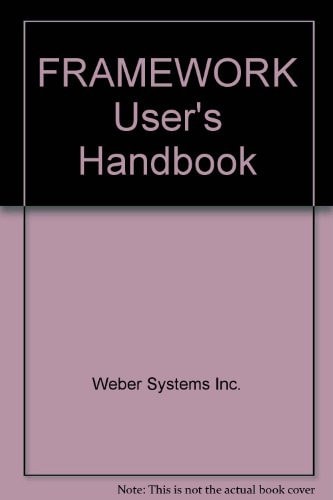 Framework User's Handbook