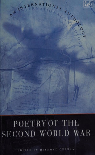 Poetry of the Second World War An International Anthology
