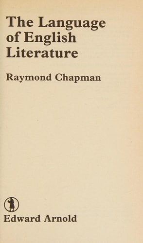 The language of English literature