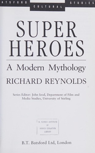 Superheroes (Cultural Studies)