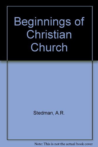 Beginnings of Christian Church