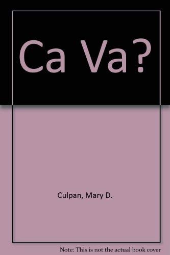 Ça va?