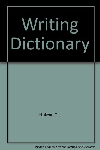 Junior writing dictionary. Black's writing dictionary. By T.J. Hulme, T.F. Carmody, J.A. Hulme