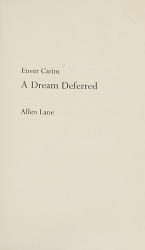 A dream deferred