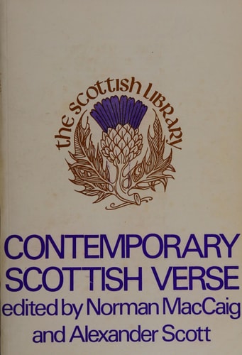 Contemporary Scottish Verse, 1959-69