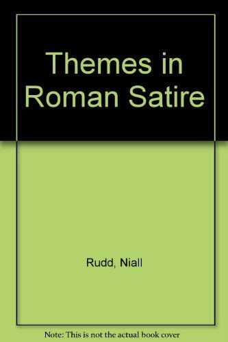 Themes in Roman Satire