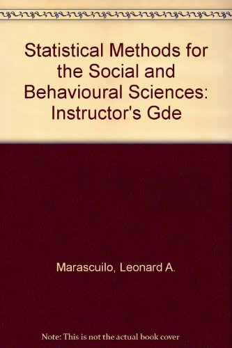 Minitab Manual to Accompany Statistical Methods for the Social and Behavioral Sciences
