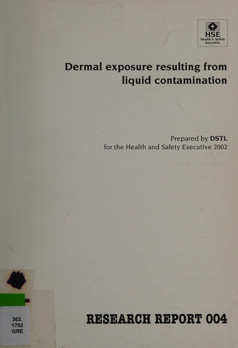 Dermal Exposure Resulting from Liquid Contamination