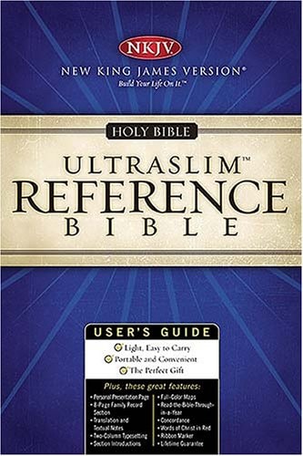 Ultraslim Center-Column Reference Bible-NKJV