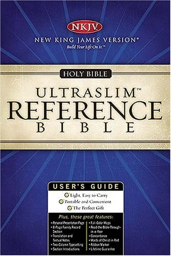 NKJV UltraSlim Center-Column Reference Bible