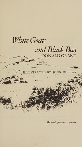 White goats and black bees