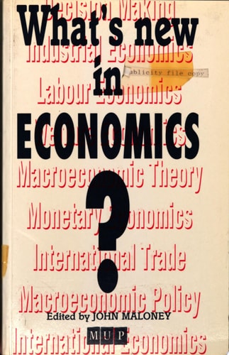 What's New in Economics?