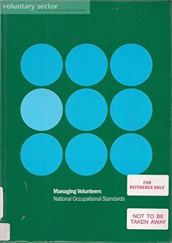 Managing Volunteers National Occupational Standards