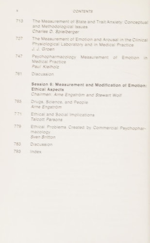 Emotions, Their Parameters and Measurement