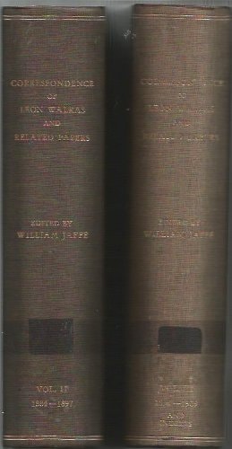 Correspondence of Leon Walras