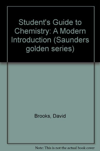 Chemistry A Modern Introduction