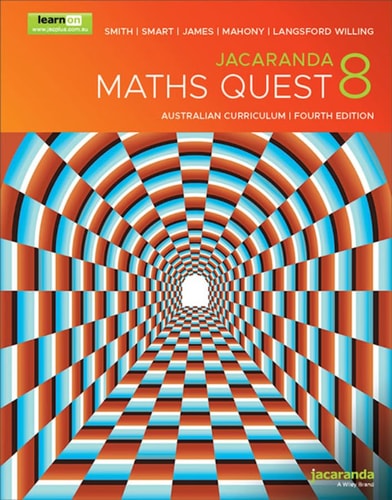Jacaranda Maths Quest 8 Australian Curriculum, LearnON and Print