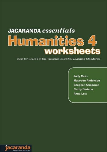 Jacaranda Essentials Humanities 4 Worksheets