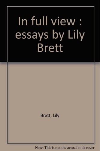 In full view : essays by Lily Brett