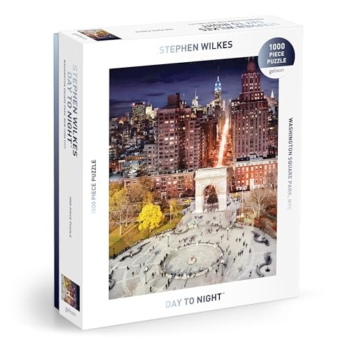 Stephen Wilkes Washington Square Park Puzzle : 1000 Pieces