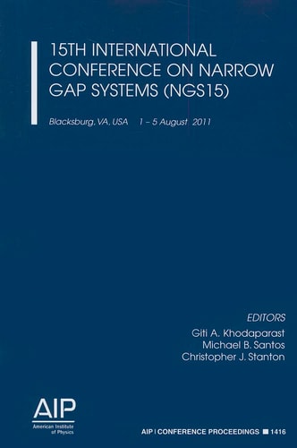 15th International Conference On Narrow Gap Systems (NGS15)