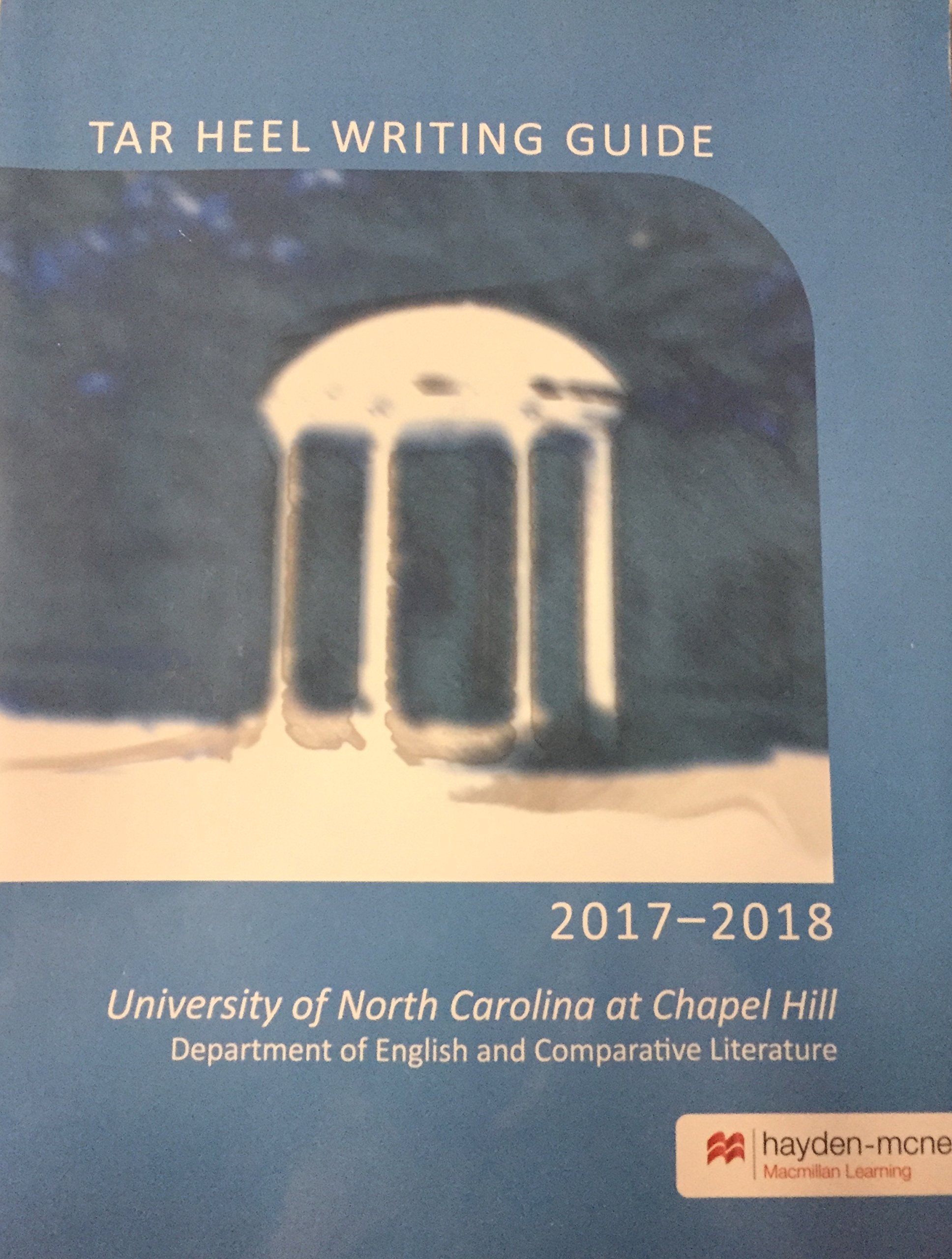 Tar Heel Writing Guide 2017-2018