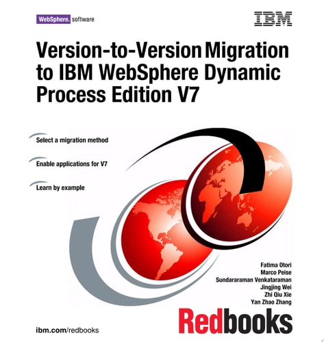 Version-to-Version Migration to IBM WebSphere Dynamic Process Edition V7