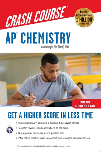 AP Chemistry Crash Course, For the 2020 Exam, Book + Online