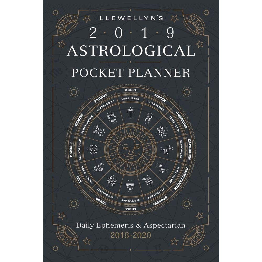 Llewellyn's 2019 Astrological Pocket Planner: Daily Ephemeris and Aspectarian 2018-2020