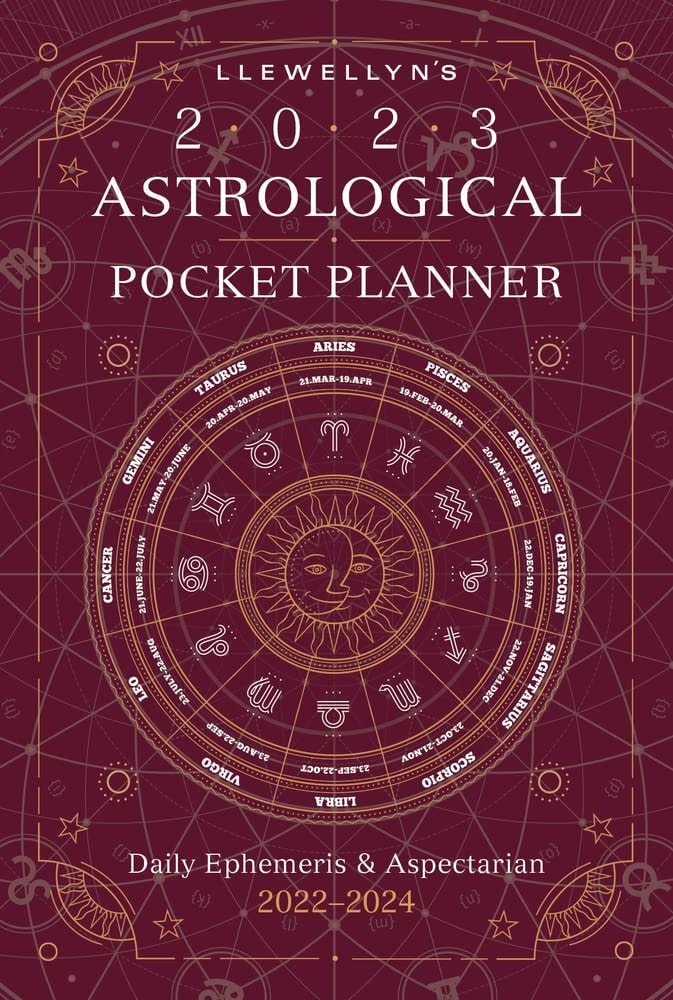 Llewellyn's 2023 Astrological Pocket Planner: Daily Ephemeris & Aspectarian 2022-2024