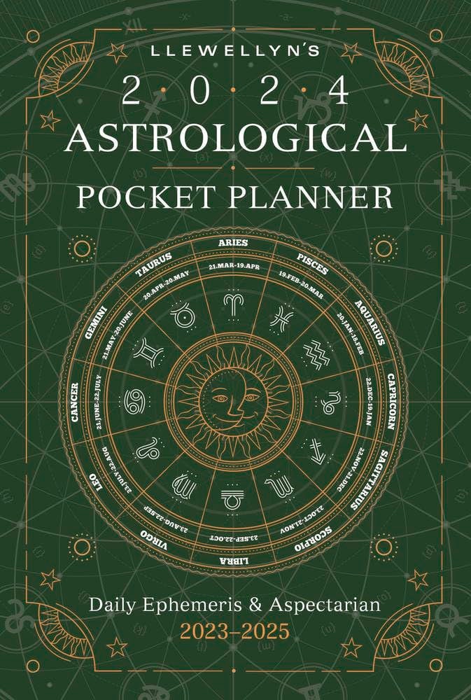Llewellyn's 2024 Astrological Pocket Planner: Daily Ephemeris & Aspectarian, 2023-2025