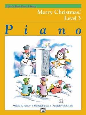 Alfred's Basic Piano Course: Merry Christmas, Book 3