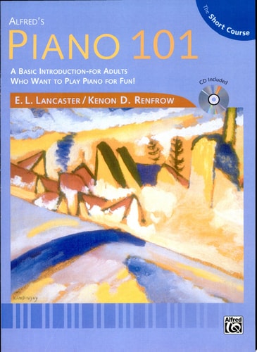 Piano 101 The Short Course Lesson, Bk 1 (Book & CD)