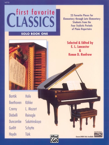 First Favorite Classics, Bk 1 Solo