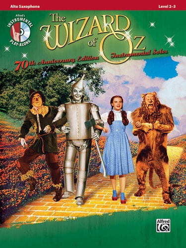 The Wizard of Oz Instrumental Solos: Alto Saxophone Level 2-3