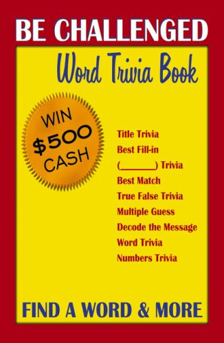 Be Challenged Word Trivia Book
