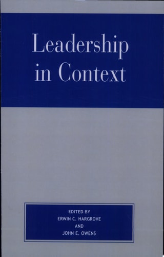 Leadership in Context