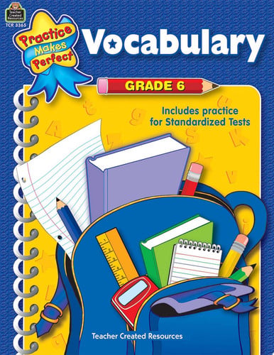 Vocabulary Grade 6