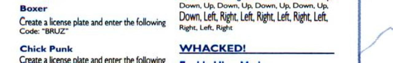 GameShark Ultimate Codes 2005