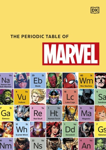 PERIODIC TABLE OF MARVEL.